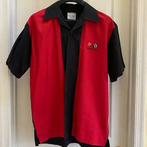 ***MENS DAVID CAREY ORIGINAL CORVETTE SHORT SLEEVE CAMP SHIRT***
